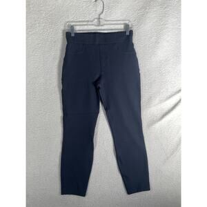 Spanx Pants Womens Medium Black Pull On The Perfect Pant Ankle Stretch